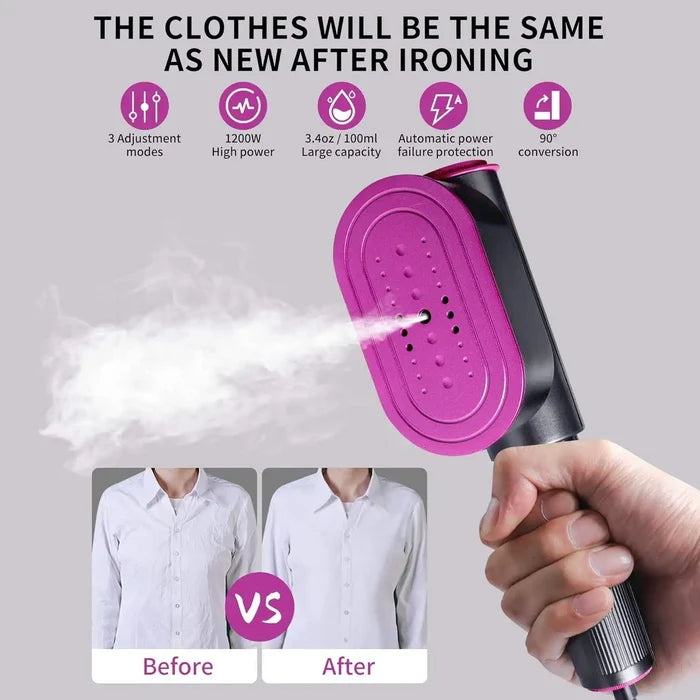 1200W Portable Handheld Clothes Garment Fabric Steamer USB
