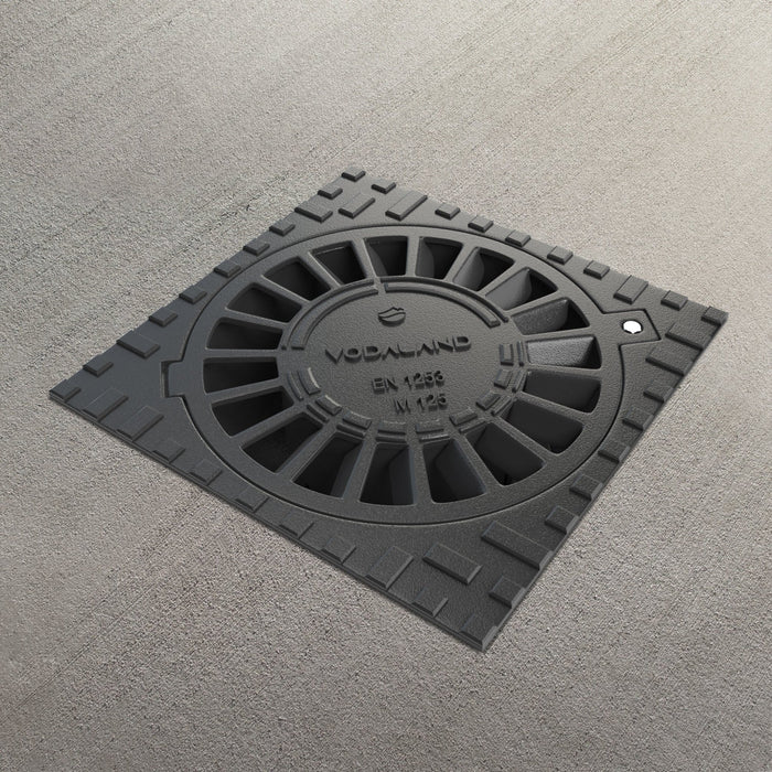 12x12 Cast Iron Floor Trap - Vodaland