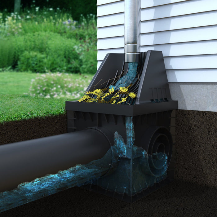 12x12 Downspout Catch Basin Guard - Vodaland