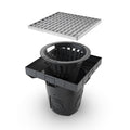 12x12 NEO Basin Galvanized Stamped Steel Package - Vodaland