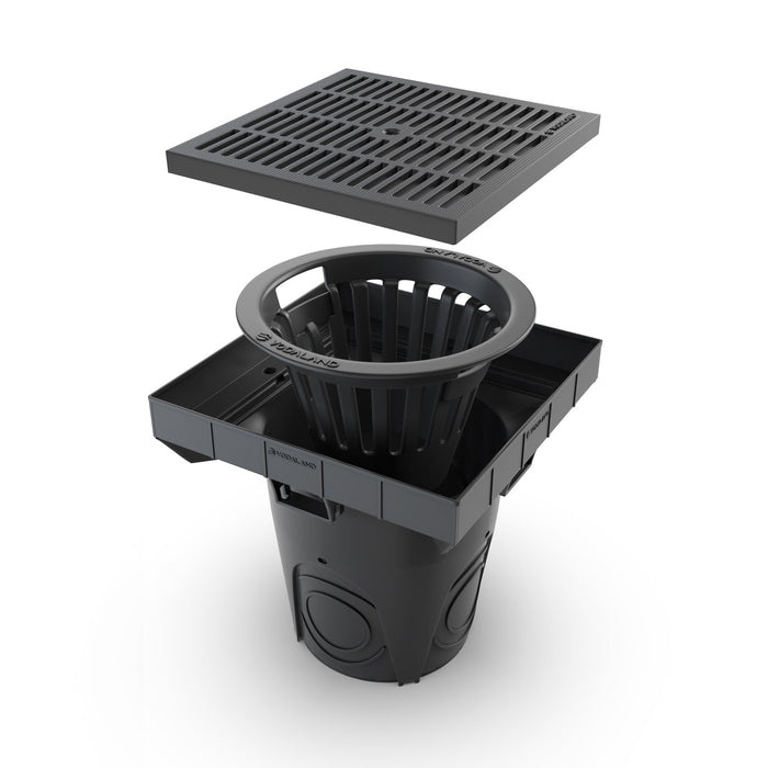 12x12 NEO Basin Plastic Grate Package - Vodaland