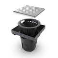 12x12 NEO Basin Stainless Steel Nova Package - Vodaland