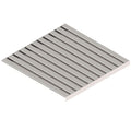12x12 Stainless Steel ADA / Heel Proof Catch Basin Grating Vodaland