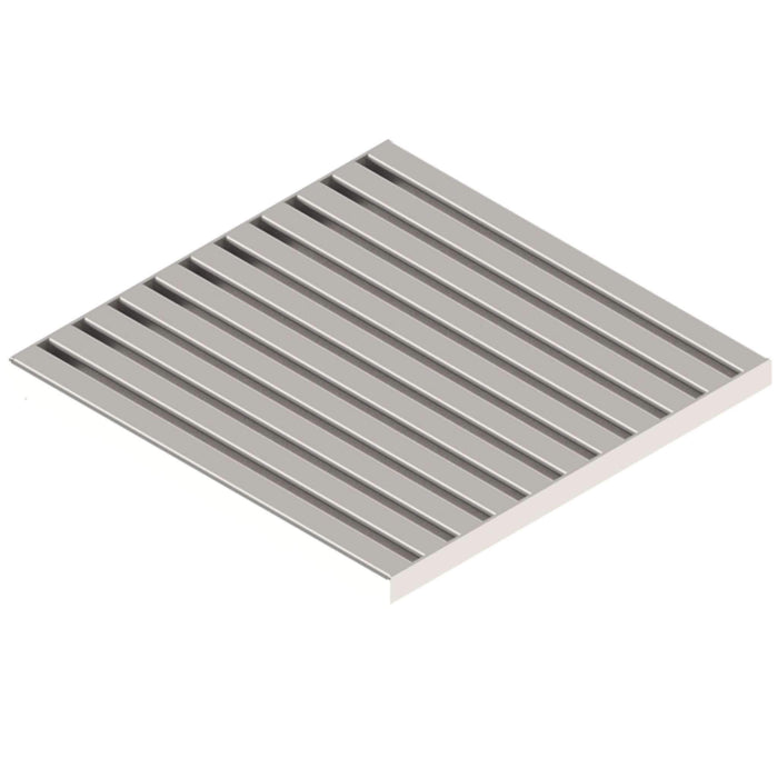 12x12 Stainless Steel ADA / Heel Proof Catch Basin Grating Vodaland