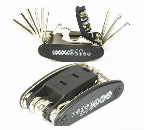 16-in-1 Steel Mountain Bike Hex Screw and Wrench