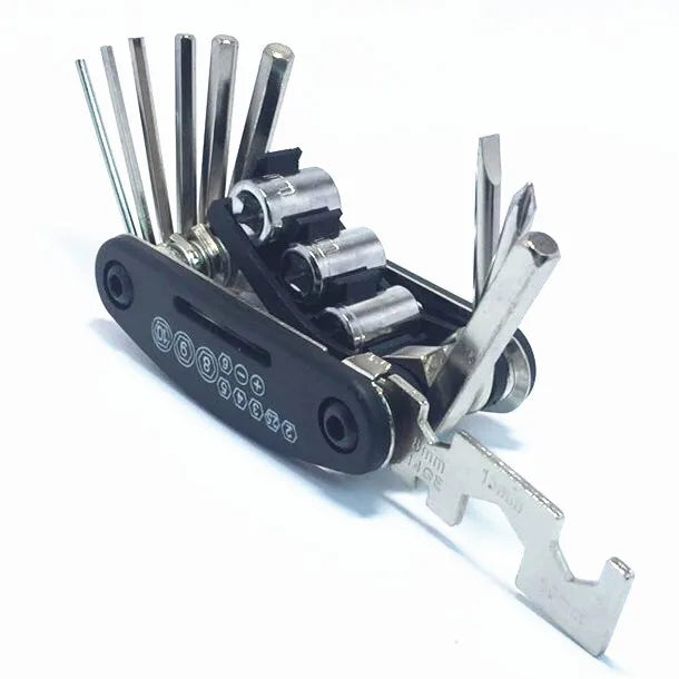 16-in-1 Steel Mountain Bike Hex Screw and Wrench
