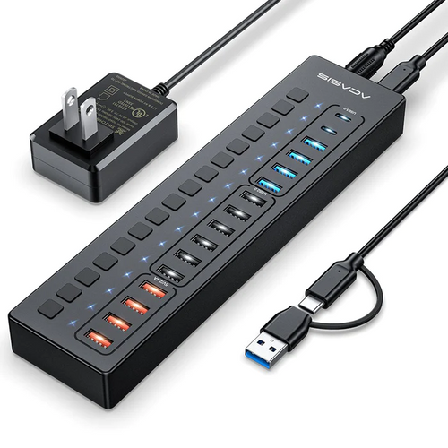 16 Port USB-C Hub Splitter