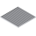 16x16 Stainless Steel ADA / Heel Proof Catch Basin Grating Vodaland