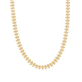 Gold / 33+10CM / Wheat chain