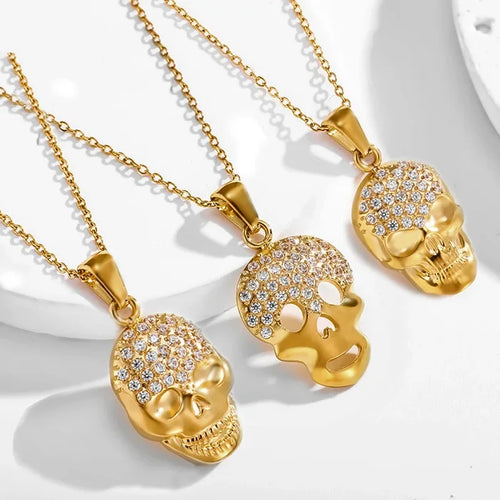 18K Gold Plated Teardrop Cubic Zircon Necklace