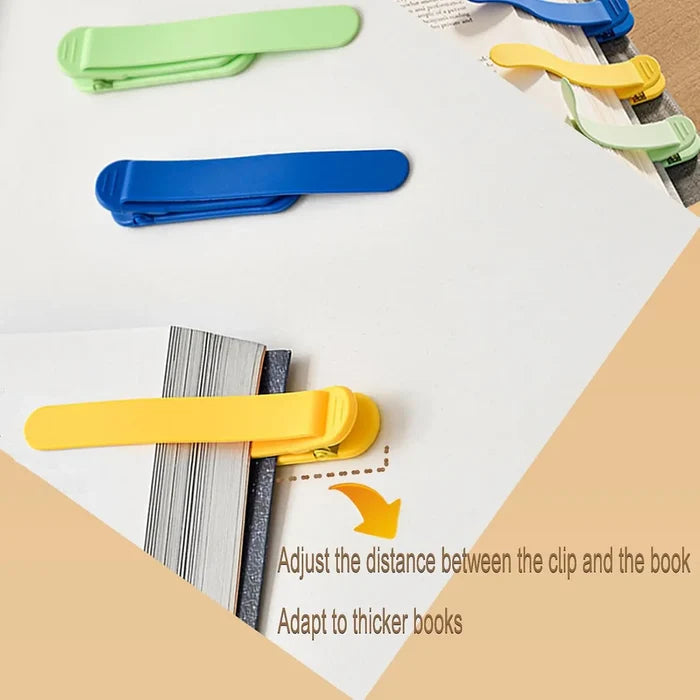 2026 3pcs/set Silicone Smart Bookmark Book Accessories for Reading
