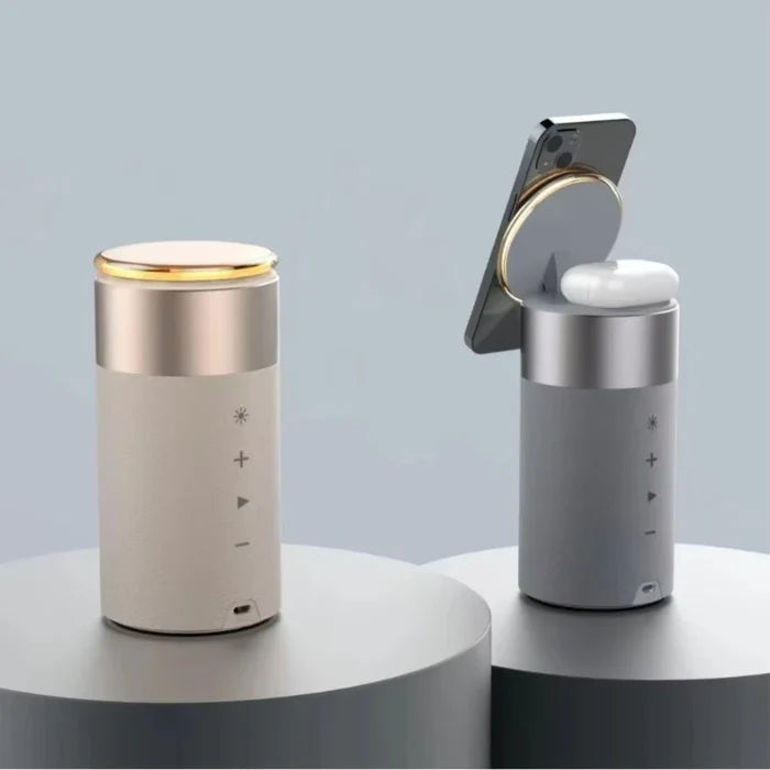 2026 Hot-Selling Magnetic Subwoofer Wireless Charging for Speaker RGB
