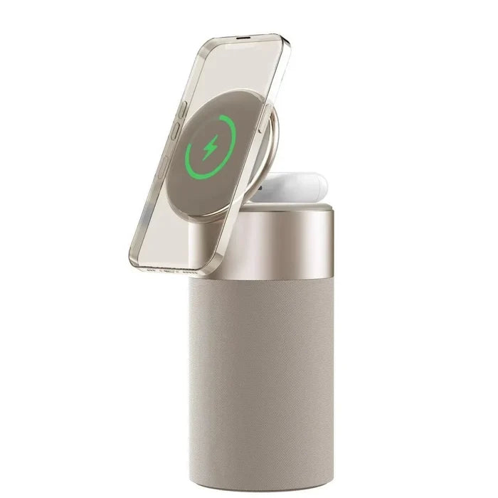 2026 Hot-Selling Magnetic Subwoofer Wireless Charging for Speaker RGB