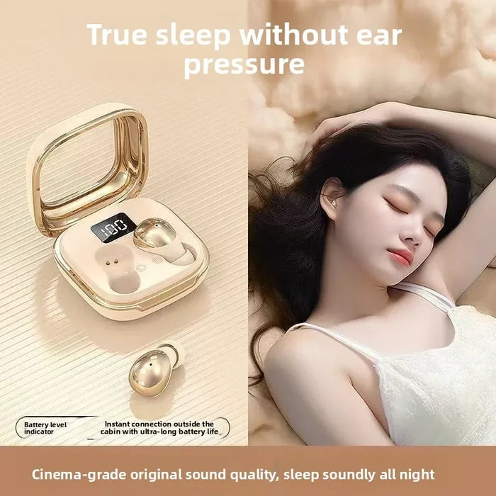 2026 New Bean for 5.3 In-Ear Sleep Headset Active Noise Cancellation