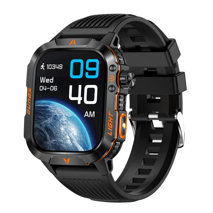 2026 Stainless Steel Waterproof Smartwatch with Bluetooth