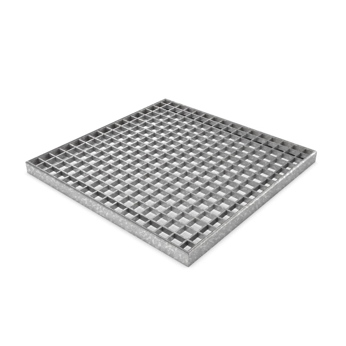 22x22 Galvanized Stamped Steel Catch Basin Grating - Vodaland