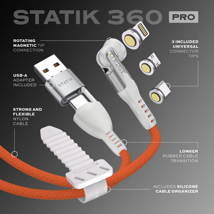 3-in-1 Magnetic Fast Charging Cable