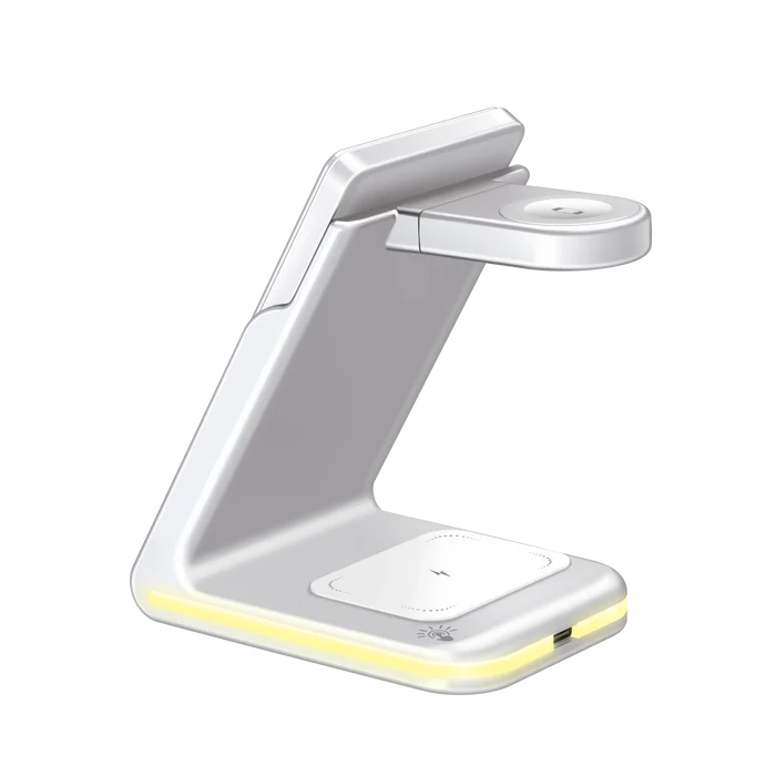 3 in 1 Magnetic Wireless Power Bank with Stand Detachable Portable Charger