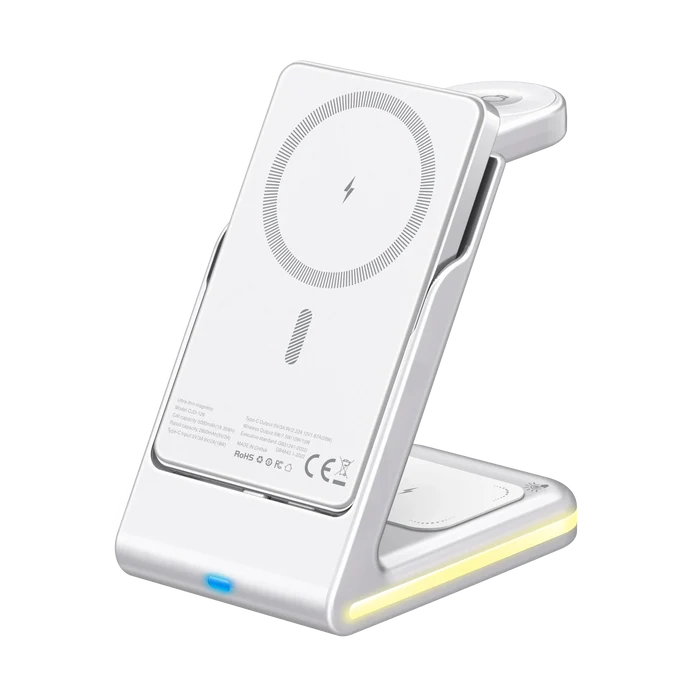 3 in 1 Magnetic Wireless Power Bank with Stand Detachable Portable Charger
