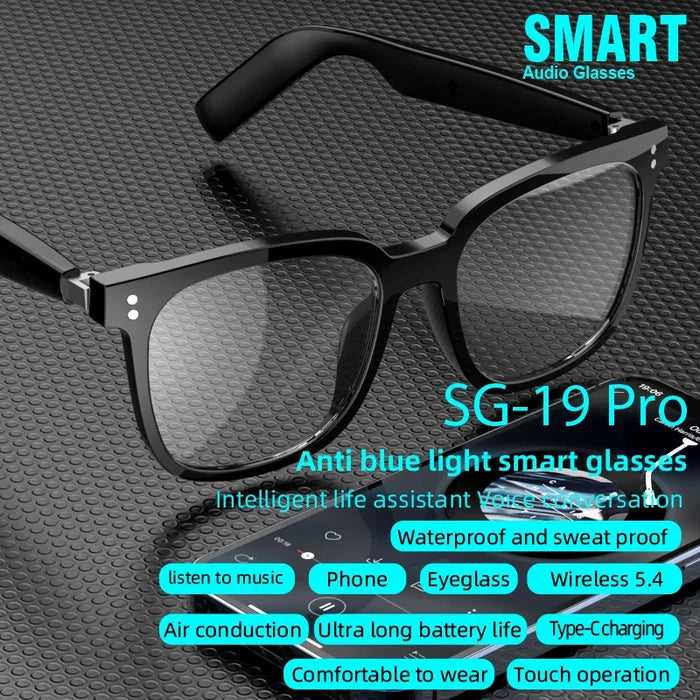 3-in-1 Smart Sunglasses with TWS Earphones