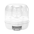 360 Degree Rotating Kitchen Plastic Food Storage Container Sealed