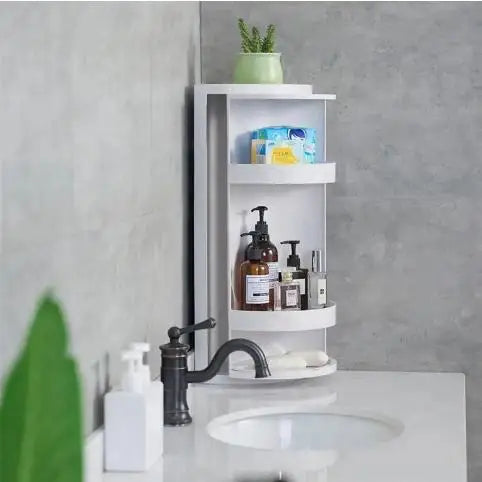 360° Rotatable Triangle Bathroom Rack