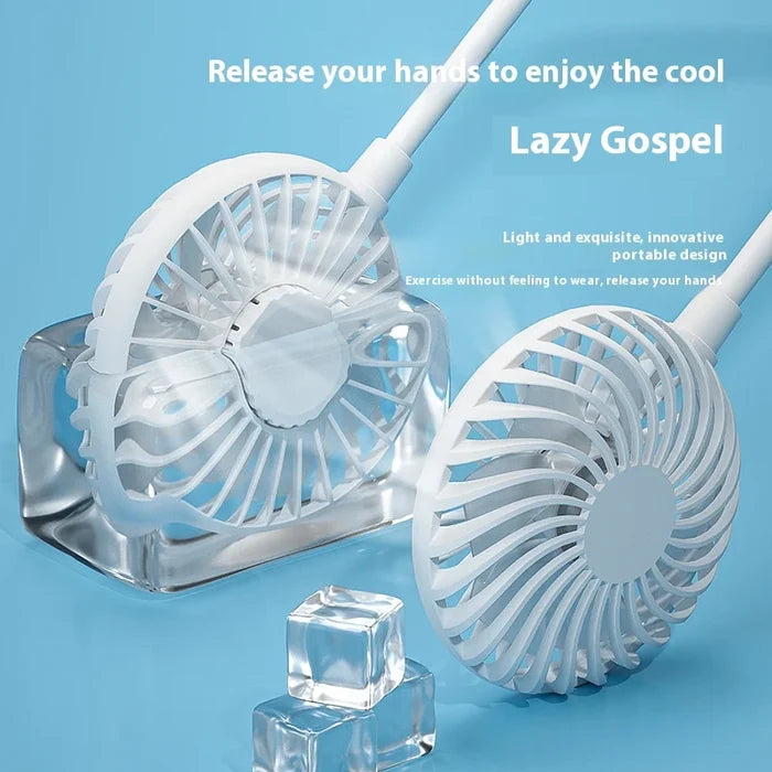 360° Rotation Portable Neck Fan