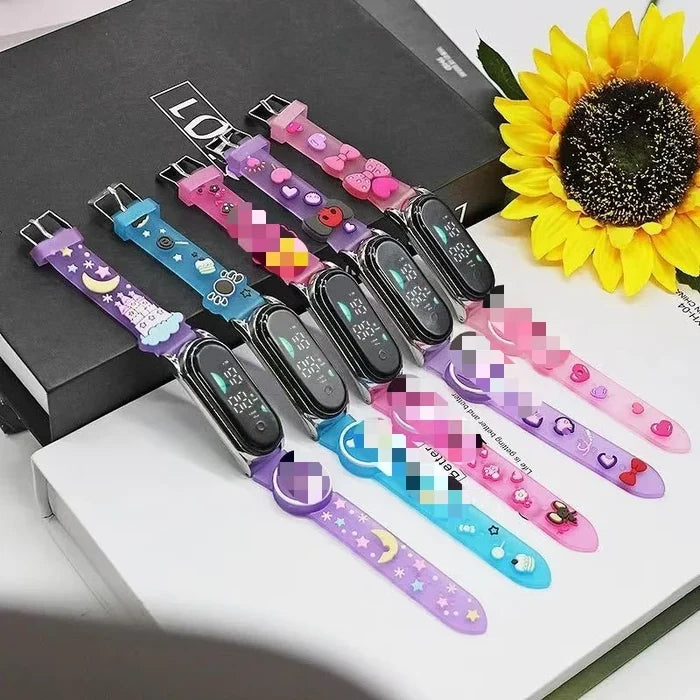 3D Cartoon Kids Quartz Watch for School