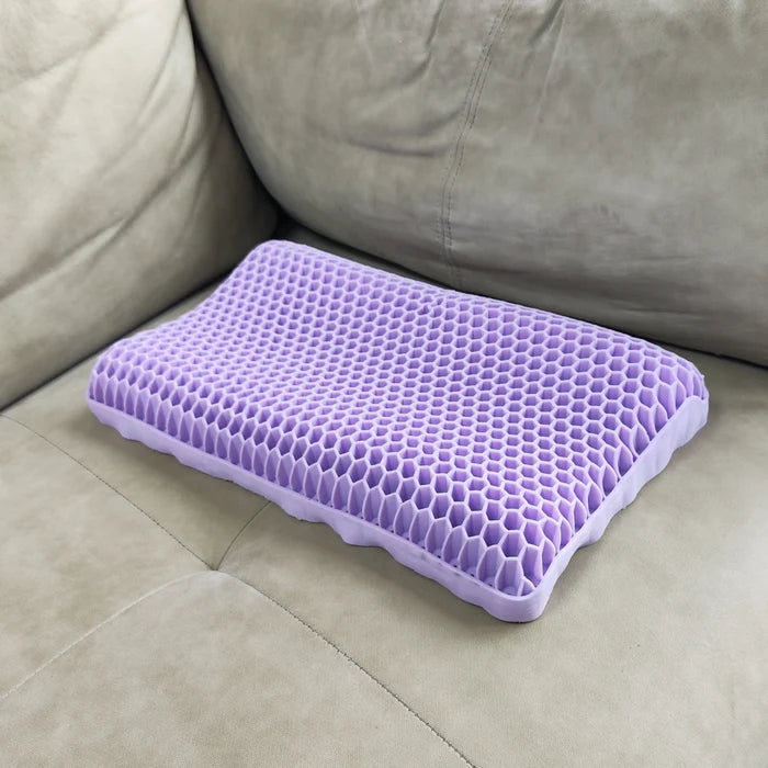 3D TPE Cooling Gel Ergonomic Pillow
