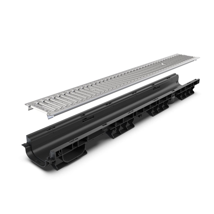 4" Channel Galvanized Stamped Steel Package - Vodaland