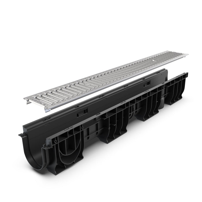 4" Channel Galvanized Stamped Steel Package - Vodaland