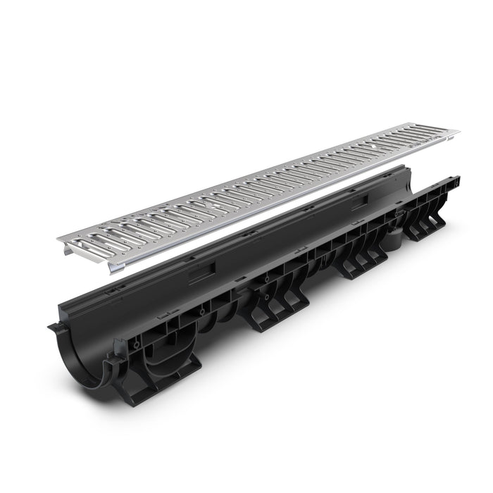 4" Channel Stainless Steel Standard Package - Vodaland