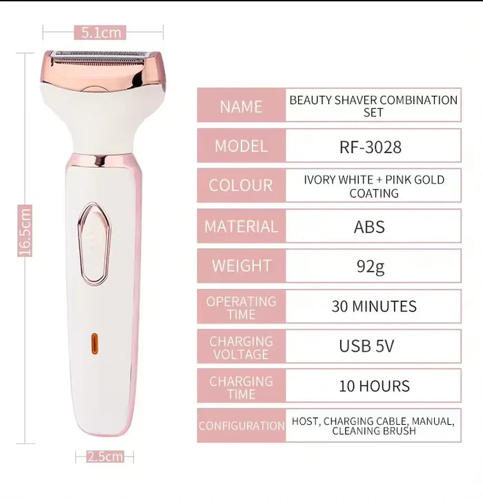 4 in 1 Women Electric Bikini Trimmer