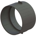 4 Inch Schedule 40 PVC Adapter. Black PVC Pipe to Channel Drain Adapter