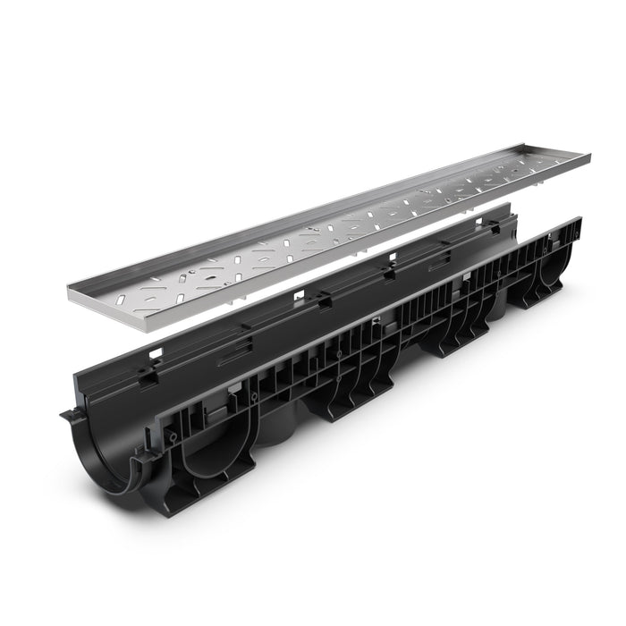 4" Stainless Steel Edgeless Fillable Package - Vodaland