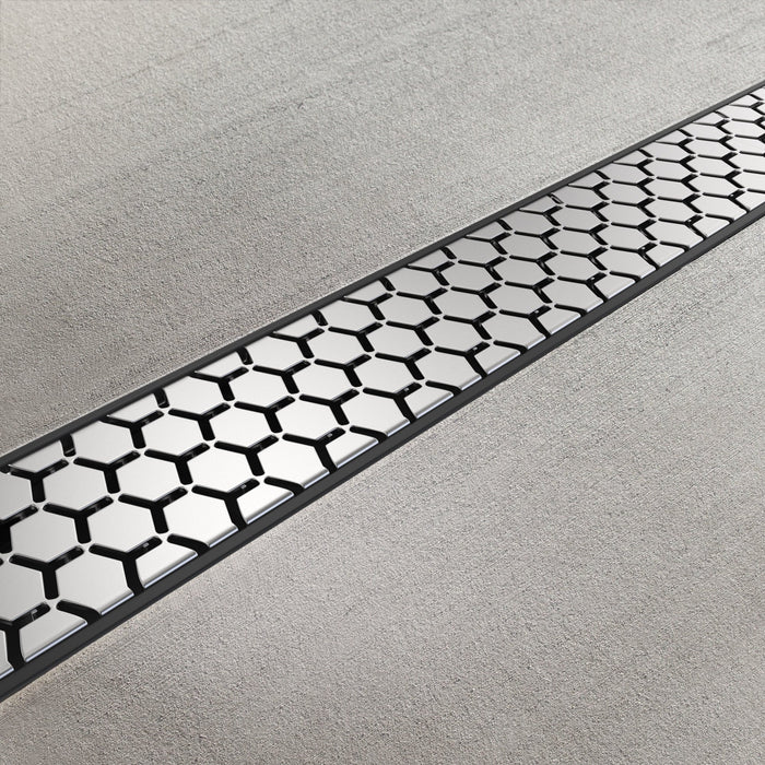 4" Stainless Steel Edgeless NOVA Grate - Vodaland