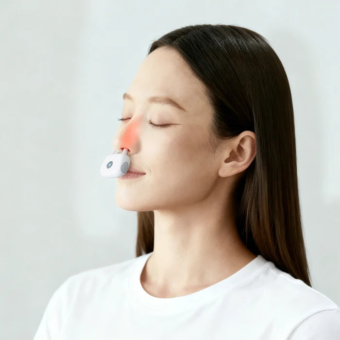 650nm Red Light Therapy Device for Sinusitis Relief | Nasal Allergy