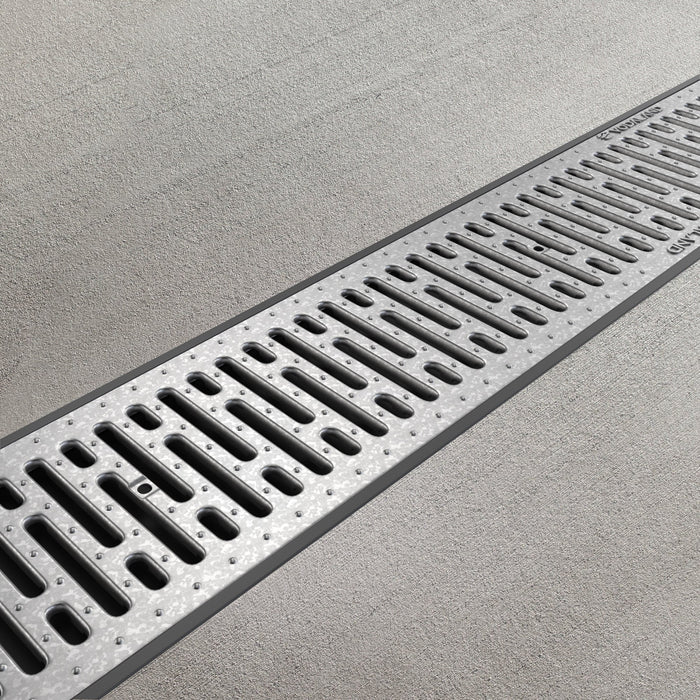 8" Channel Galvanized Stamped Steel Package - Vodaland