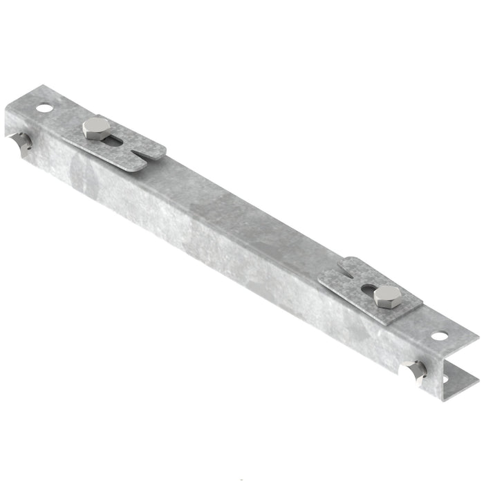 8" Channel Installation Mounting Bracket. Steel Channel Installation Bracket