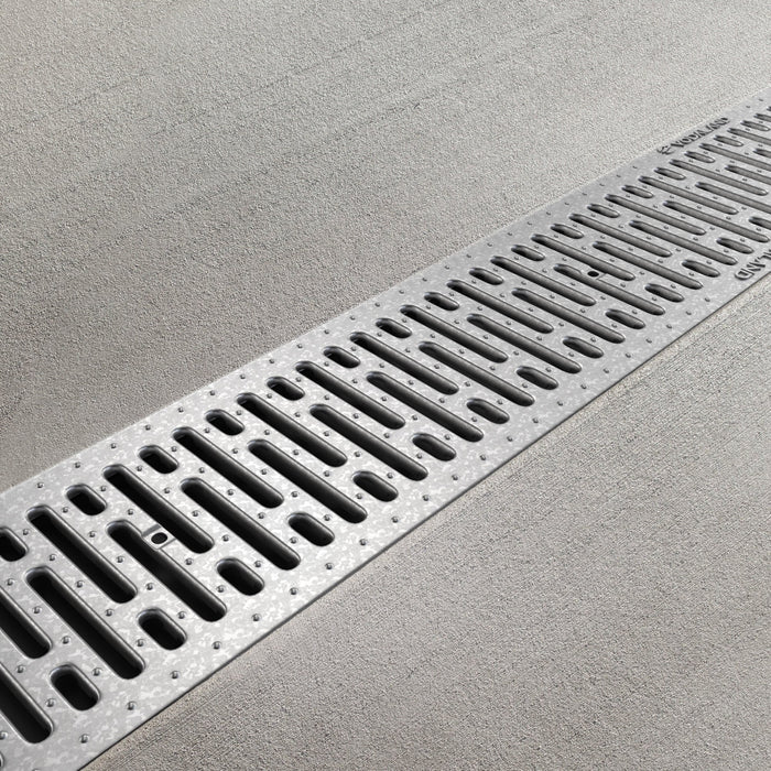 8" Galvanized Stamped Steel Grate - Vodaland