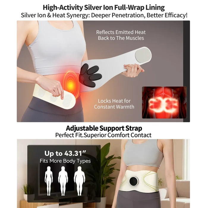 Ab Stimulator Abs Sculptor Muscle Toner with 8 Mode EMS Shaping Waist