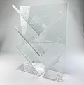 Acrylic Bathroom Shelf with Drainage