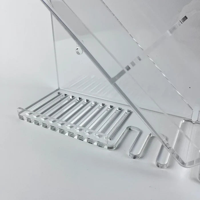Acrylic Bathroom Shelf with Drainage