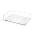 Acrylic Shower Caddy Shelves Slanted Shampoo Holder for Shower Wall