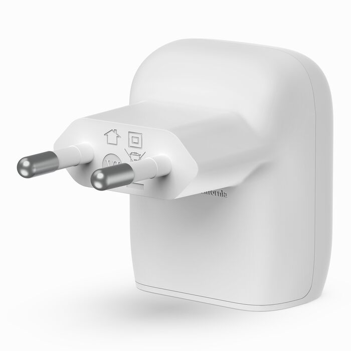 Adaptador de Corrente Belkin 20W Usb-C PD PPS Wall Charger: Branco