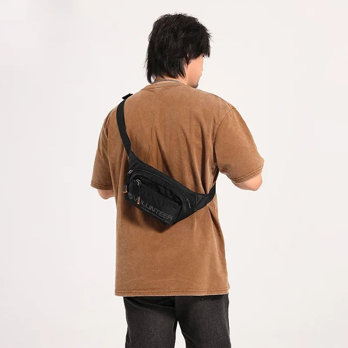 Adjustable Strap Outdoor Waterproof Camping Front Pouch Utility Waist Bag