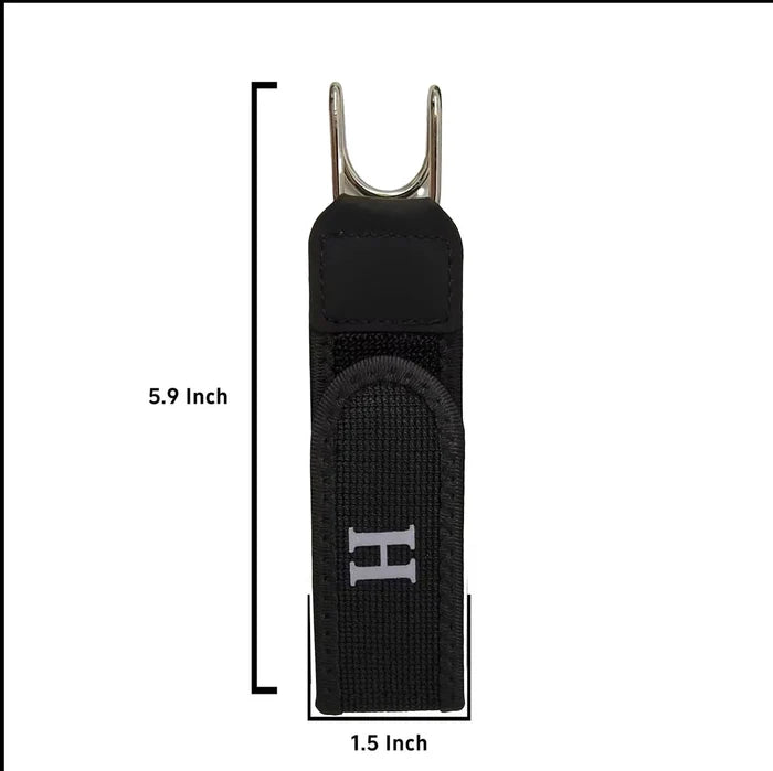 Adjustable Unisex Elastic Iron Hook Belt