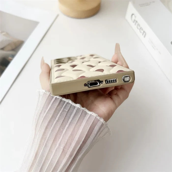 Adjustable Wristband With Pattern Artificial Leather Phone Cases for Samsung
