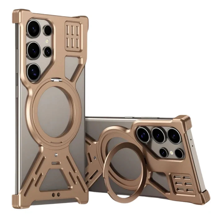 Aluminum Metal Frameless Heat Dissipation Magnetic Phone Case