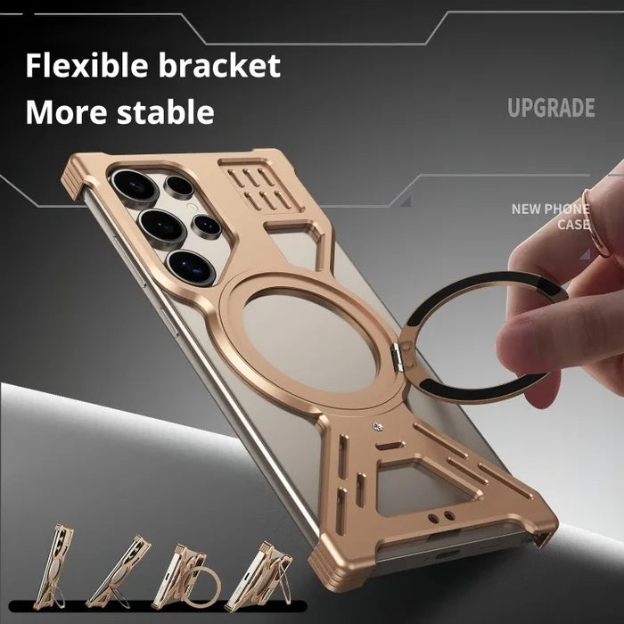 Aluminum Metal Frameless Heat Dissipation Magnetic Phone Case